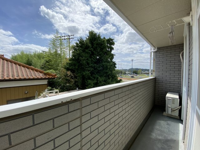 ウイニングイーストのバルコニー