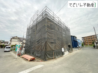【前面道路含む現地写真】 | ≪1号棟≫
現地(2025年10月撮影)