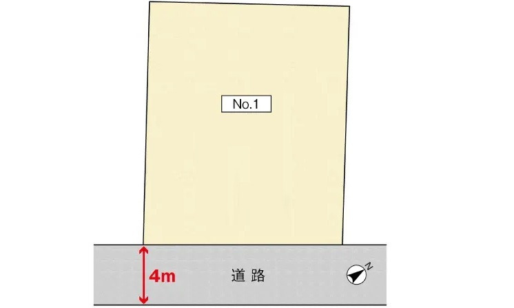 広島市西区己斐上３丁目　土地の土地図