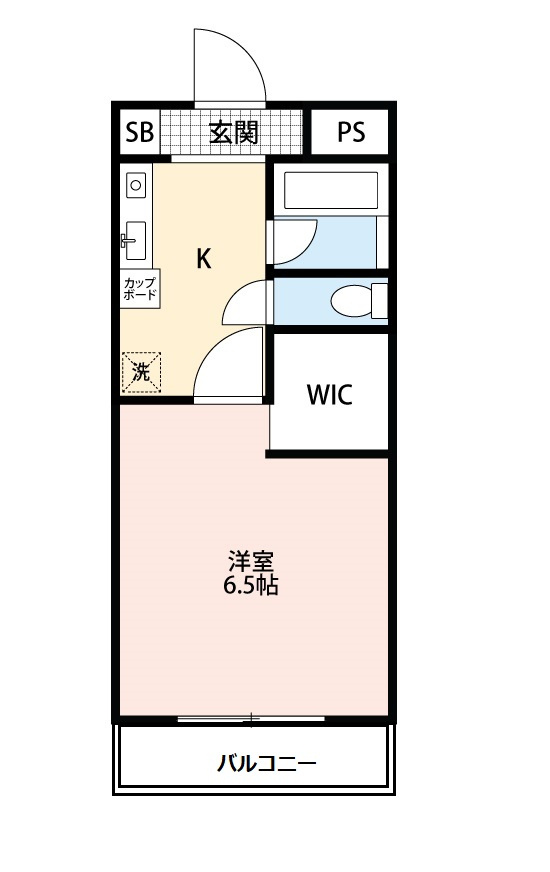 ドミールあさひ　　　刈谷市近郊の賃貸はクラスホームの間取り