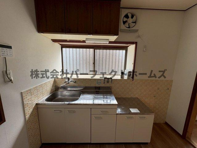 池之宮2丁目戸建　賃貸のキッチン|使いやすいキッチンです