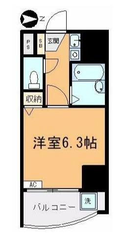 ラ・トゥール川口の間取り