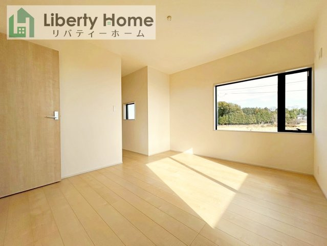 石岡市鹿の子2期　新築戸建の寝室