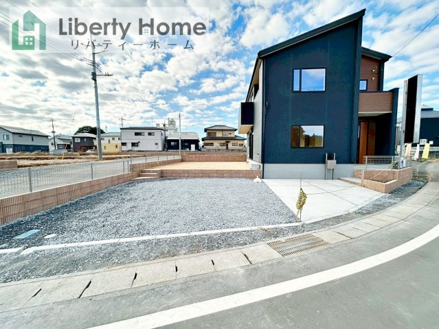 石岡市鹿の子2期　新築戸建の駐車場