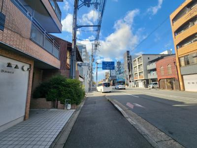 エスポワール聚楽の地図|前面道路