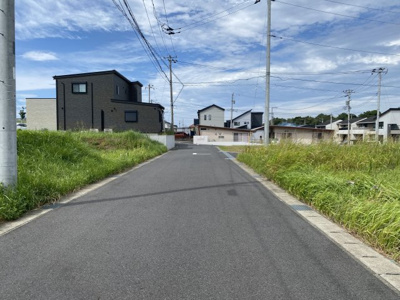 【前面道路含む現地写真】 | 千束台一丁目売地