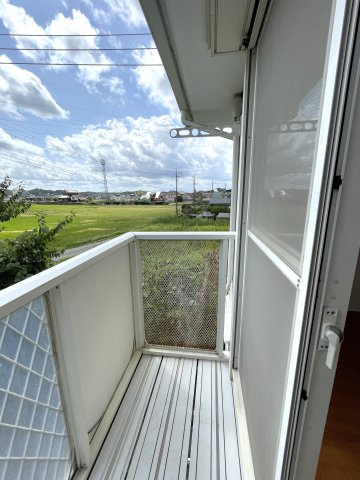 アムスプラザ Bのバルコニー