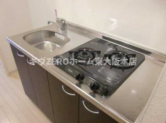 エステムプラザ難波WESTリバークロスのキッチン