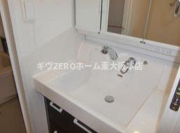 エステムプラザ難波WESTリバークロスの洗面所