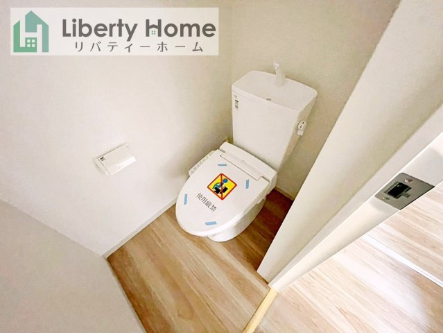 牛久市南16期　新築戸建のトイレ