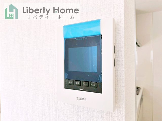 牛久市南16期　新築戸建のセキュリティ