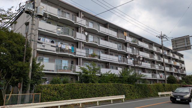 飯能マンションB棟の外観|外観は落ち着いています