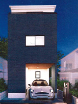 新築戸建て 江東区亀戸９丁目 所有権　カースペース付の画像