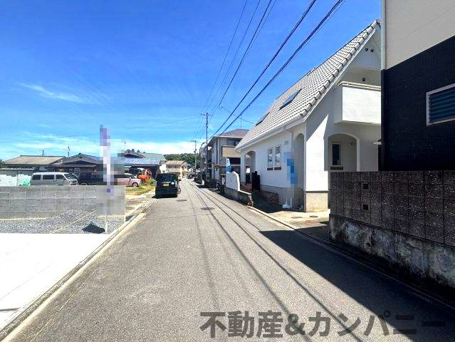 別府町中古戸建の前面道路含む現地写真|前面道路含む現地写真です
