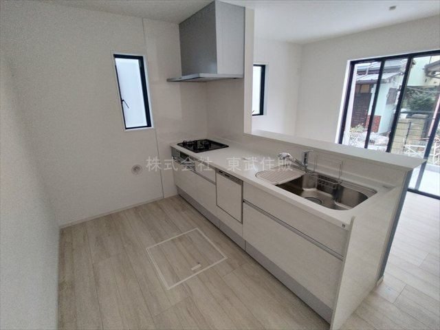 【キッチン】 | 川越市むさし野2期　全2棟　1号棟 | お料理しやすいキッチンです