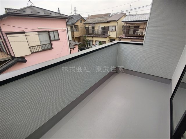 【バルコニー】 | 川越市むさし野2期　全2棟　1号棟 | 落ち着いた時間を過ごせるバルコニーです