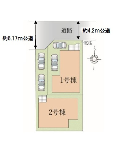 【区画図】 | 川越市むさし野2期　全2棟　1号棟 | 1号棟