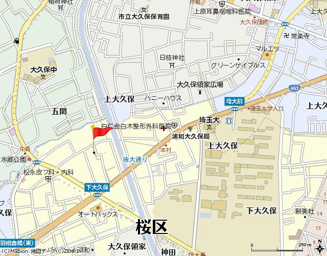 ＳＴハイツの地図