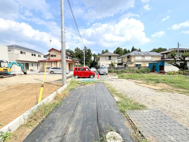 あきる野市五日市の新築一戸建の駐車場