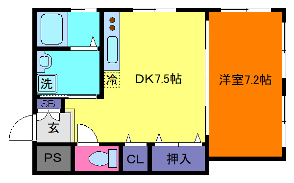 ベガ王子公園の間取り