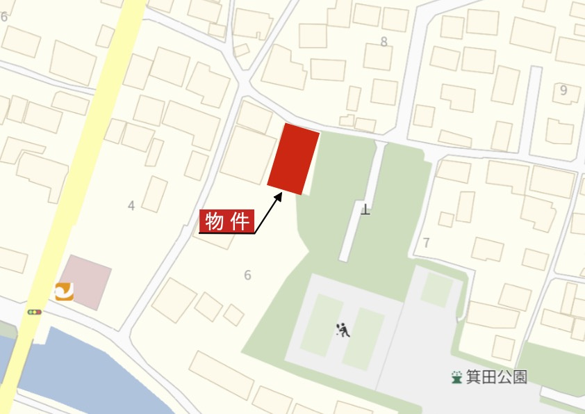 鈴鹿市下箕田2丁目の地図|詳細Map
