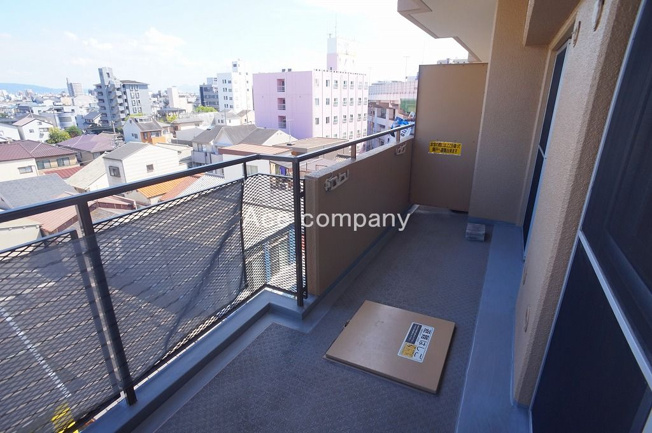 【バルコニー】 | 朝日プラザ北田辺 | 東向きバルコニー☆眺望・通風良好です☆