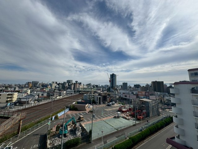 芝園ハイツ弐号棟の展望