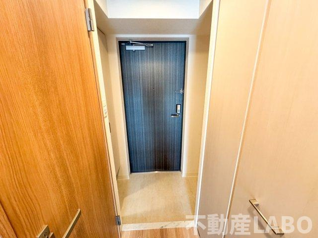 エスリード大阪平野プライムの玄関