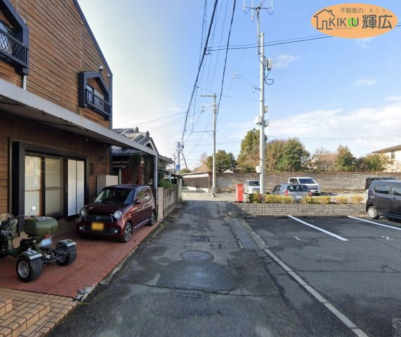 高砂市今市１丁目　土地の前面道路含む現地写真