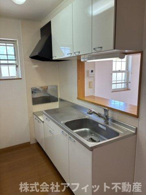 【キッチン】 | アンソレイエⅡ | カウンターキッチン