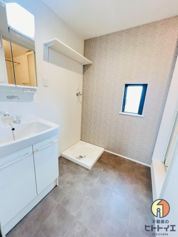 T-Regno Yameの洗面所|ゆったりとスペースのある洗面所