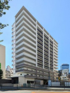 【外観パース】 | 鉄筋コンクリート造のがっちりとした建物。