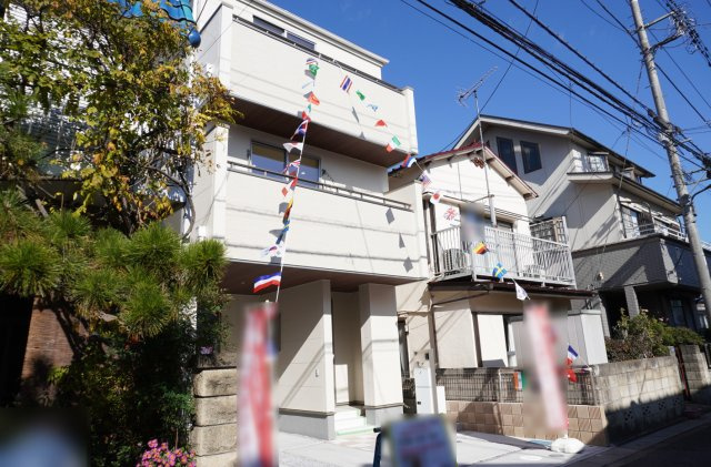 草加市小山2丁目 新築分譲住宅の外観