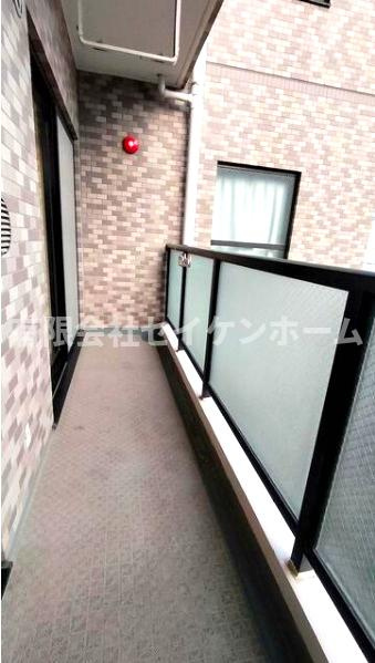 レクセル熊谷のバルコニー