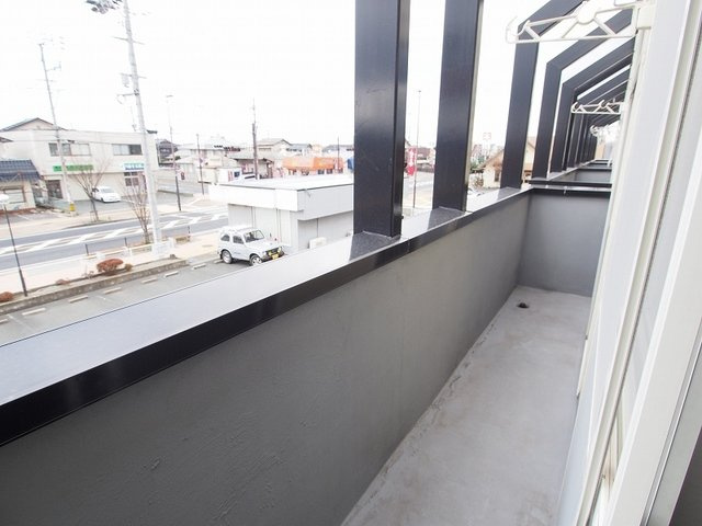 パルネット岩崎のバルコニー