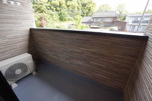 リヴェールコートⅡのバルコニー