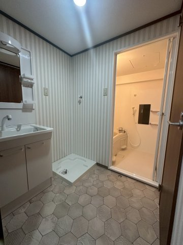 日恵コーポの洗面所