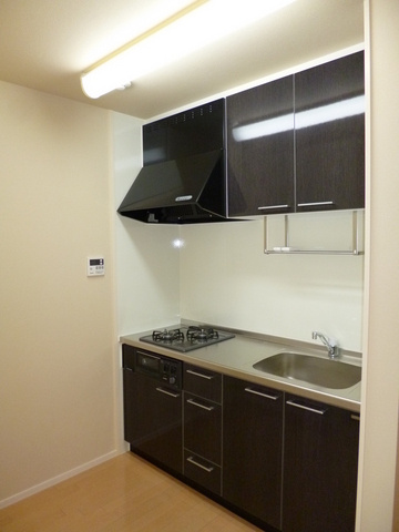 ヴァンベール山王のキッチン|★グリル付き２口ガスキッチン★