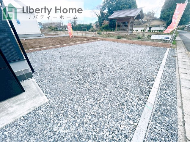 第1下妻市鎌庭　新築戸建　1号棟の駐車場
