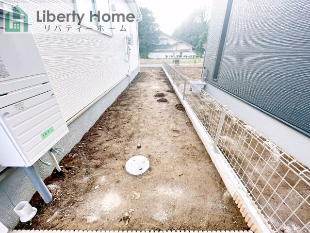 第1下妻市鎌庭　新築戸建　2号棟の庭