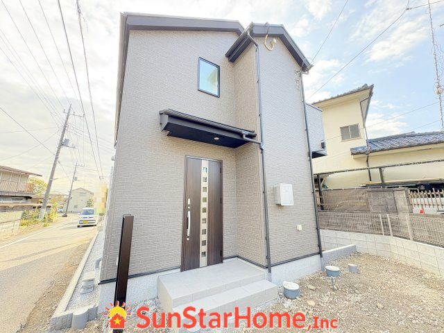 【サンスターホーム】あきる野市三内　新築1号棟の外観