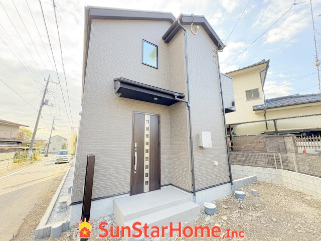 【サンスターホーム】あきる野市三内　新築1号棟の外観