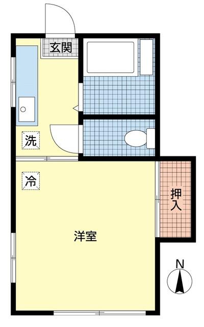 横浜市神奈川区三ツ沢南町のアパートの画像