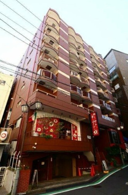 【外観】 | サンハイツ中野 | 鉄骨鉄筋コンクリート造のがっちりとした建物。