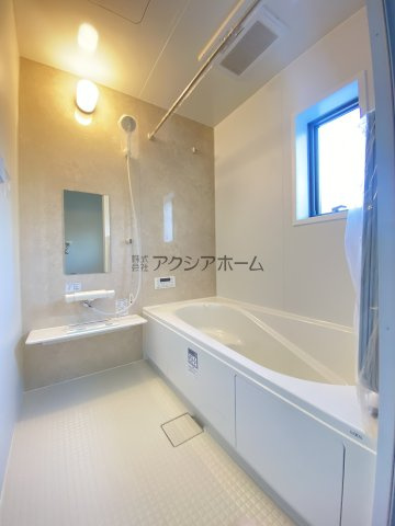 飯能市双柳・全11棟　新築一戸建　3号棟　の浴室|1坪サイズ・浴室乾燥機付ユニットバス