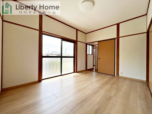 那珂市平野　中古戸建の寝室