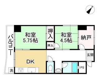 【間取り】 | メゾン近江富士