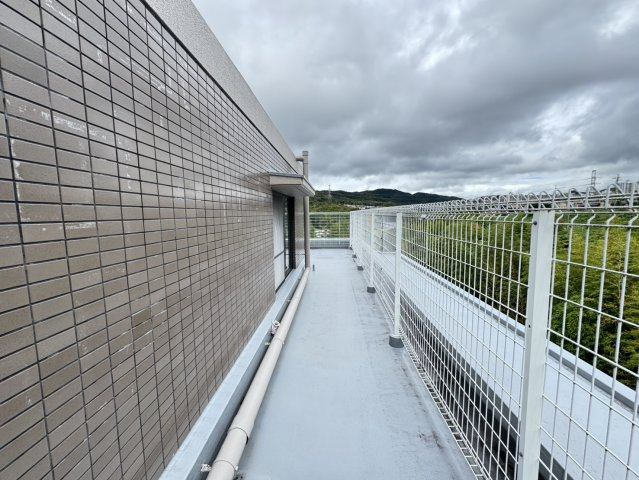 シャルマンコーポ神戸花山のバルコニー