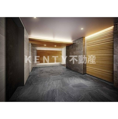 【ロビー】 | ＡＩＦＬＡＴ品川戸越パークサイド | 落ち着いたロビーです