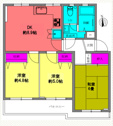 【間取り】 | 3DKの間取りです。